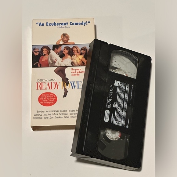 Ready to Wear VHS Movie - Picture 2 of 4